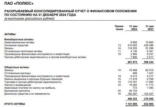 активы полюса
