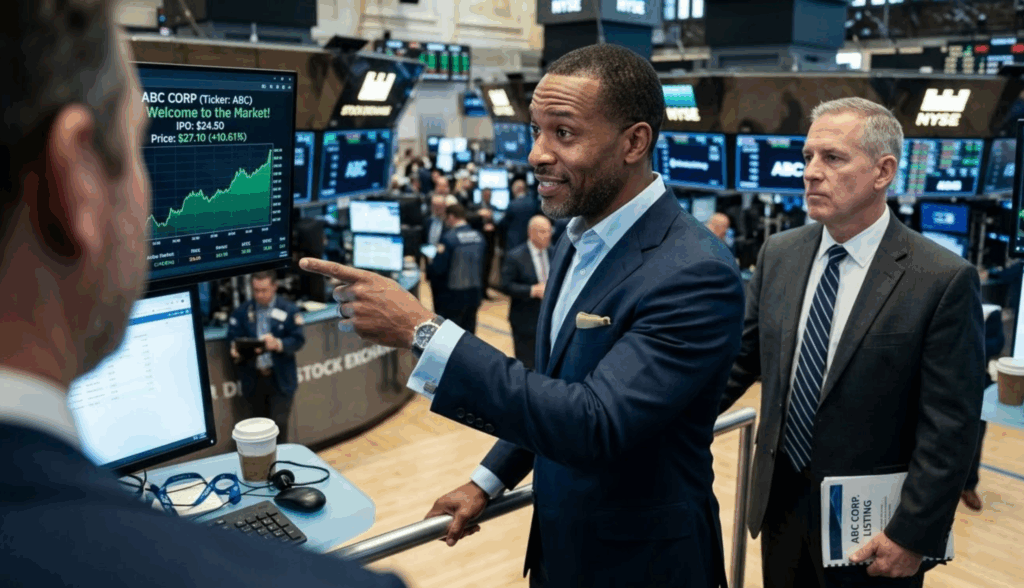 Листинг акций на бирже