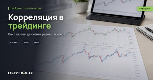 Превью статьи: корреляция в трейдинге и два связанных графика
