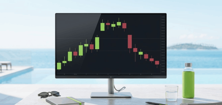 Островной разворот – один из самых редких свечных паттернов