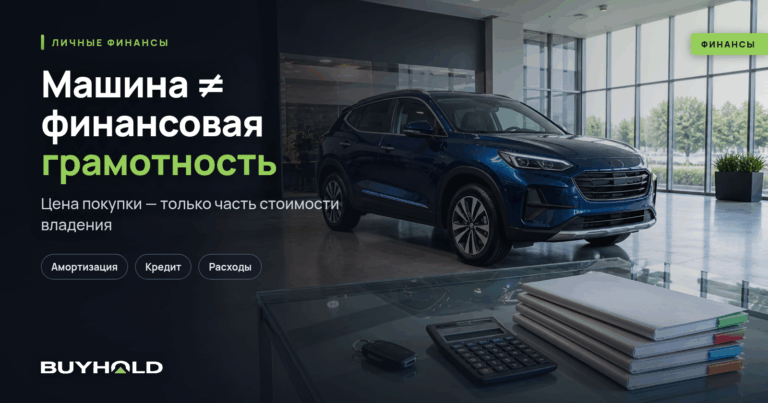 Почему покупка машины не делает вас финансово грамотным?