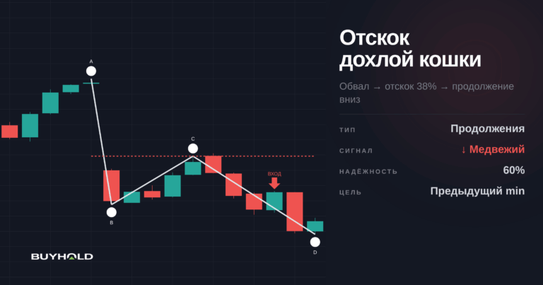 Отскок дохлой кошки — прибыльный паттерн или ловушка для трейдера?