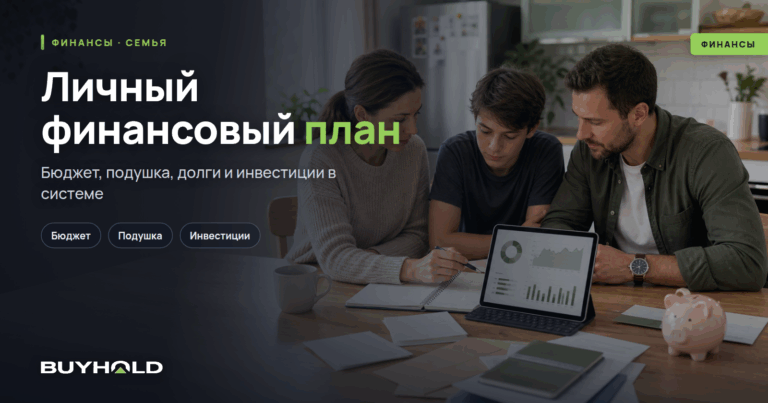 Личный финансовый план: как свести бюджет, подушку, долги и инвестиции в систему